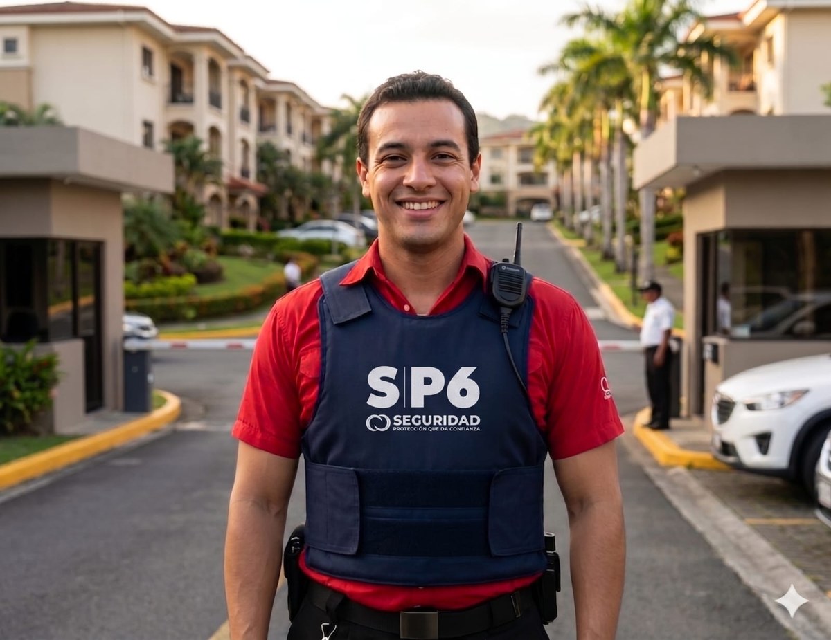 Guardia SP6 Seguridad en condominio residencial Costa Rica